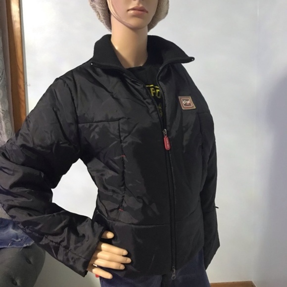 Cruel Girl Jackets & Coats Cruel Girl Black Y2k Style Puffer Jacket